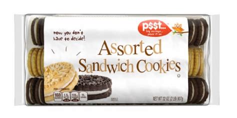 P T Assorted Sandwich Cookies 32 Oz Fred Meyer