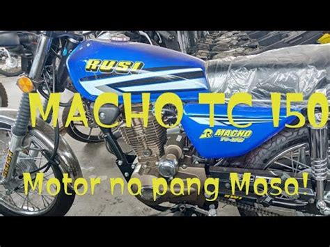 RUSI MACHO TC 150 YouTube