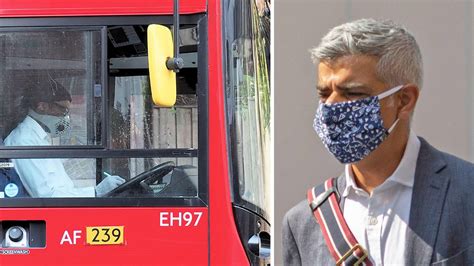 Sadiq Khan Quizzed Over Tfl Mask Enforcement Policy By London Bus