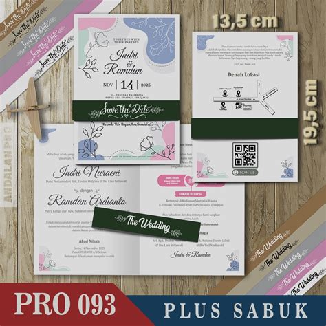 Jual Pro Lipat Plus Sabuk Cetak Undangan Color Berwarna