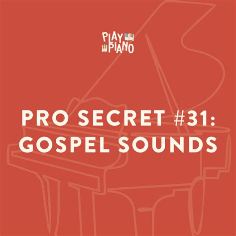 Pro Secret 31 Gospel Sounds Playpiano