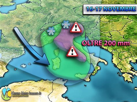 Meteo Nuovo Ciclone Sul Mediterraneo Con Rischio Nubifragi E Vento