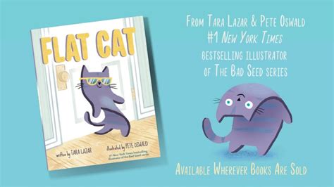 Flat Cat By Tara Lazar Pete Oswald Book Trailer YouTube