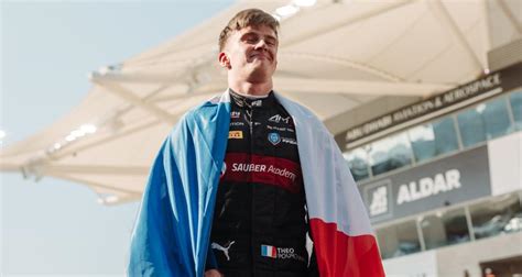 Théo Pourchaire champion de Formule 2 2023 et après Le Blog Auto