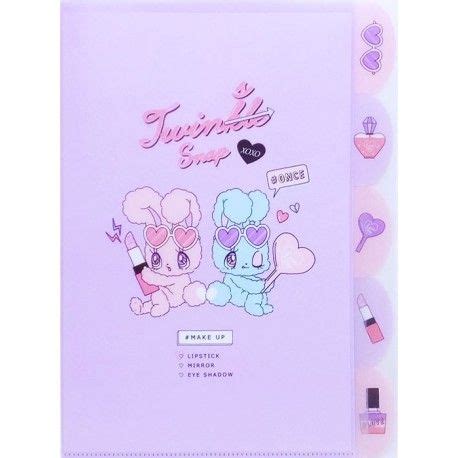 Twins Snap Index File Folder Kawaii Panda Making Life Cuter