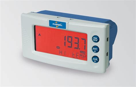 D043 Din Panel Mount Temperature Monitor With One High Low Alarm