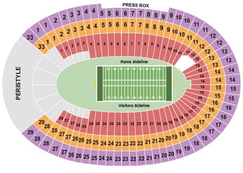 Rams Seating Chart Cabinets Matttroy