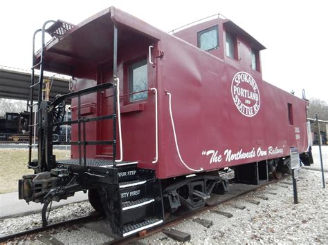 Spokane Portland Seattle Caboose 884 Dscn4745 By Rlkitterman On