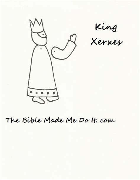 KING XERXES STAND-UP FIGURE | The Bible made me do it!