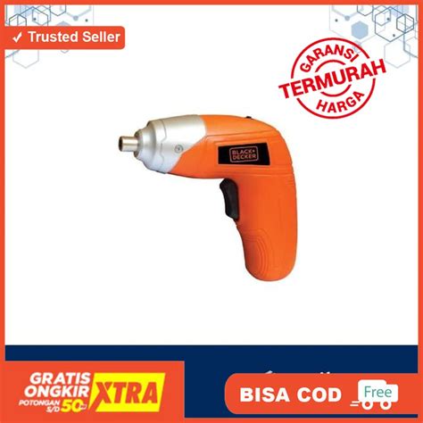 Jual Black Decker V Screwdriver Blister Pack Kc B Stok Terbatas