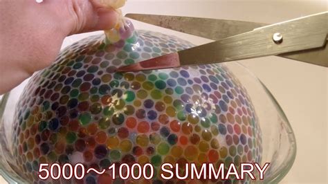 オービーズ5000〜1000個で風船スクイーズ作ってみた 5000〜1000 Orbeez Balloon Experiment Youtube