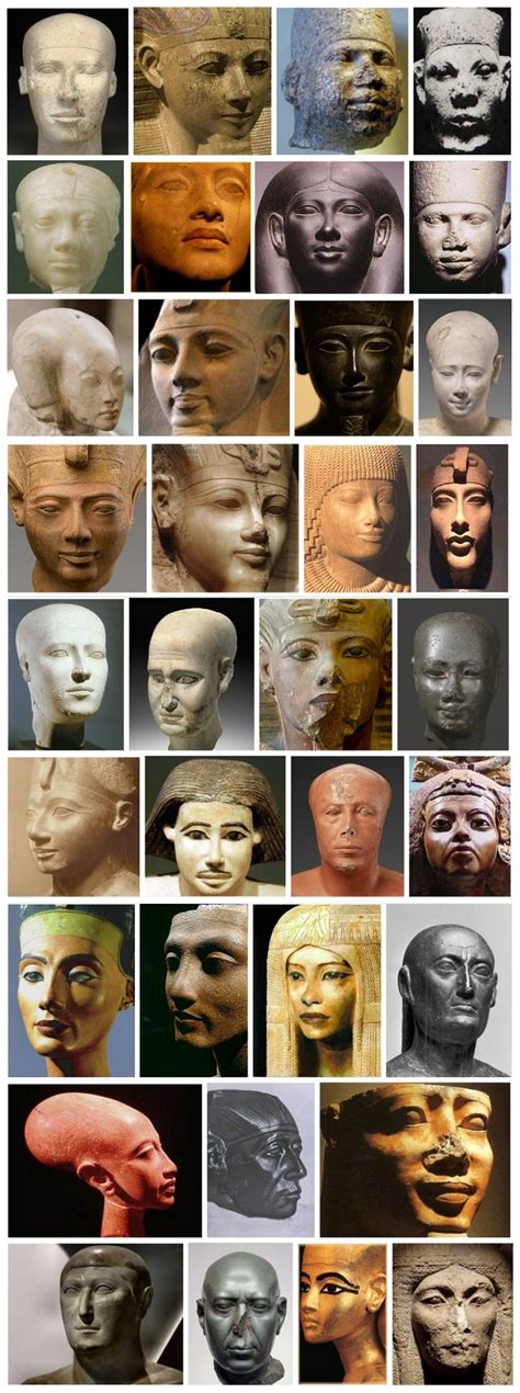 Ancient Egyptian Faces Egypt History Ancient Egypt Egypt