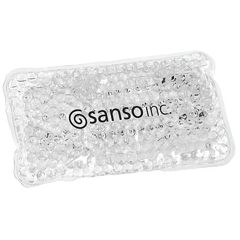 Imprint Rectangle Aqua Pearls Hot Cold Pack