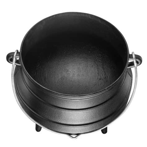 Bruntmor Quarts Pre Seasoned Cauldron Cast Iron Potjie Pot