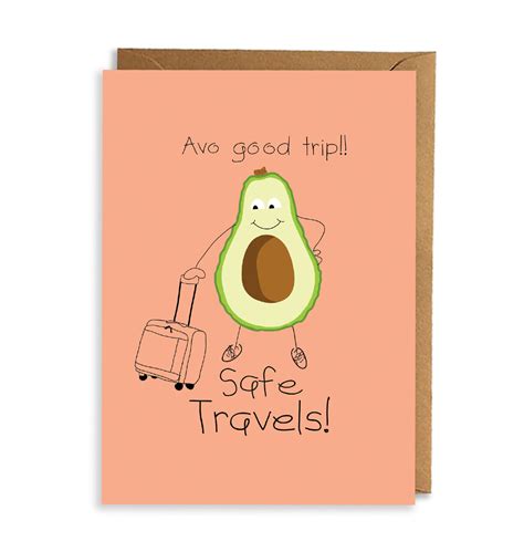 Safe Travels Card — Bexi Cards Stationery