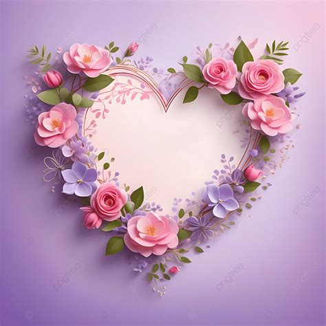 Beautiful Heart And Flower Wallpaper Images Best Flower Site