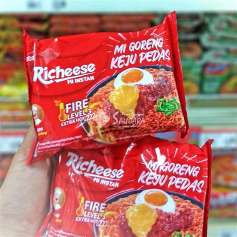 Jual Richeese Mie Instan Richeese Mie Goreng Keju Level Mie Keju