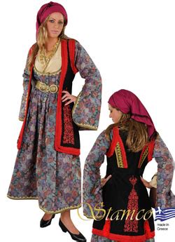 Epirus Women Traditional Costumes Ioannina Women Traditional Costumes