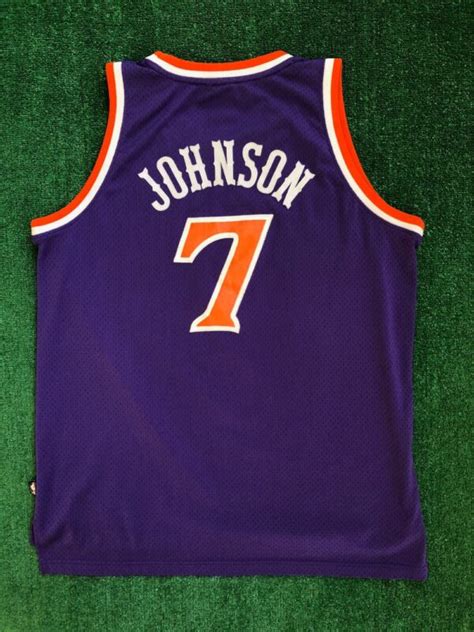 80s Kevin Johnson Phoenix Suns Reebok Hardwood Classic Swingman NBA