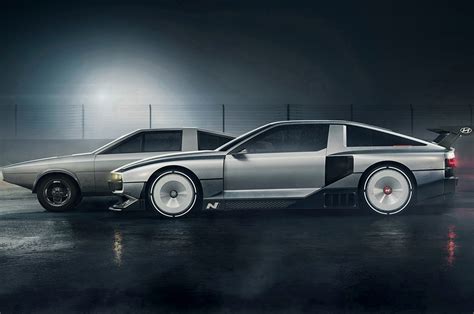 Hyundai Pony Coupe Concept is a Boxy Restomod Classic fusing nostalgia ...