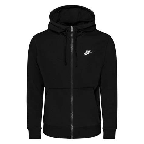 Nike Huppari Nsw Club Fz Musta Valkoinen Unisportstore Fi