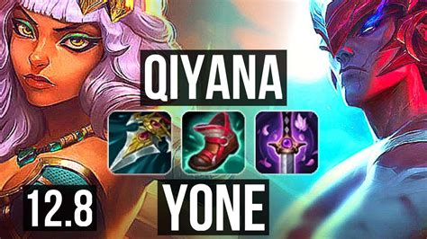 Qiyana Vs Yone Mid 1902 Legendary 66 Winrate Euw Master 12