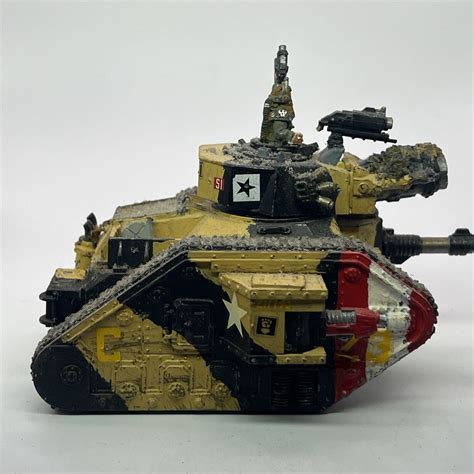 Warhammer 40k Imperial Guard Leman Russ Demolished Part Metal Painted