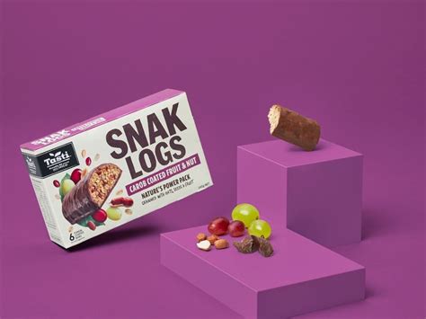 Tasti Snak Logs Refresh On Packaging Of The World Creative Package