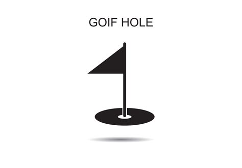 golf hole icon vector illustration 23794416 Vector Art at Vecteezy