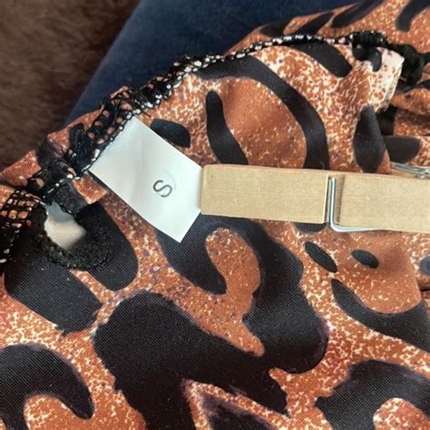 SHEIN Swim Leopard Print Triangle Bikini 2 Pc Set Poshmark