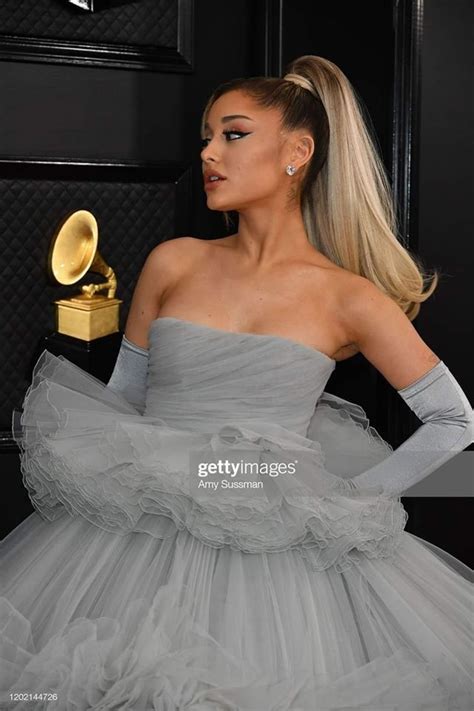 Pin By Emilyyy♡ On Ariana Grande ♡ Strapless Dress Formal Grammys