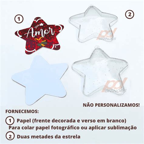 Estrela Acrilica Natalina Para Foto Mensagens De Natal Sortidas