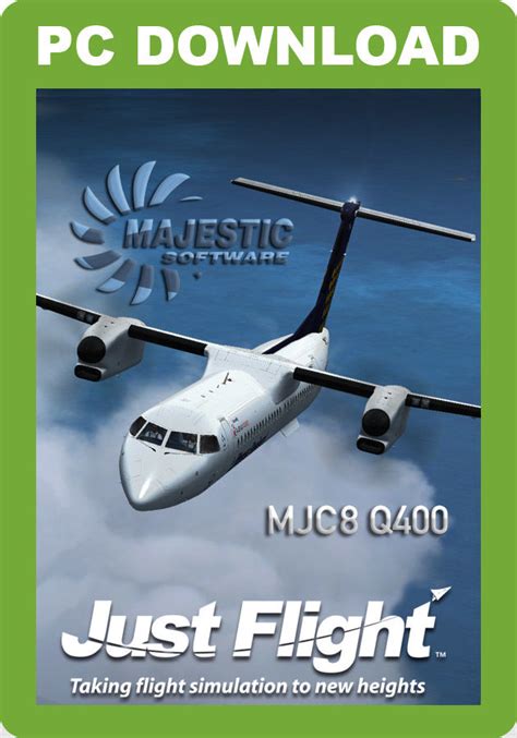 Just Flight Majestic Software Dash 8 Q400 PILOT Edition P3D V4 V5