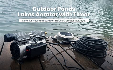 Amazon WRSTER TECH 3 4 HP Pond Aerator For Outdoor Ponds Pumps