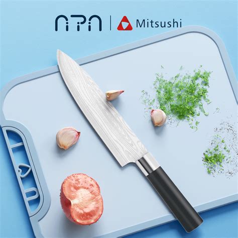 Nipiin By Mitsushi Chef Knife Original Stainless Steel Super Sharp