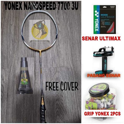 Jual Raket Badminton Original Yonex Nanospeed 7700 Nano Speed 7700