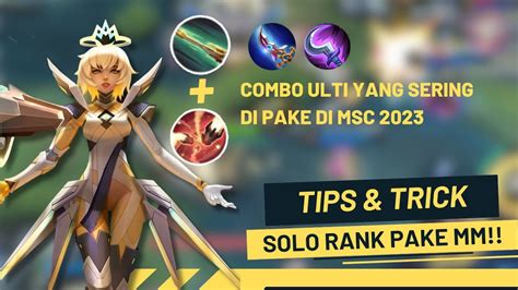 Combo Ulti Beatrix Yang Sering Di Pake Di MSC 2023 Solo Rank Di Jamin