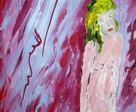 La Fausse Blonde Peinture Par Roberto Urbano Artmajeur