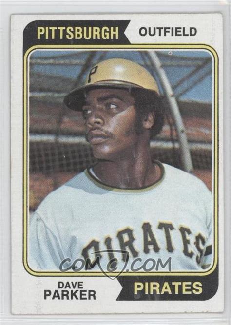 1974 Topps Base 252 Dave Parker Comc Card Marketplace