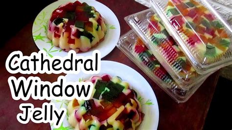 Cathedral Window Gelatin Recipe How To Make Cathedral Windows Gelatin Recipe Dessert Cake