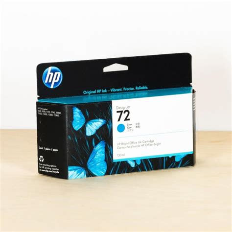 Original C9371A HP 72 Ink Cartridges High Yield Cyan 123inkjets