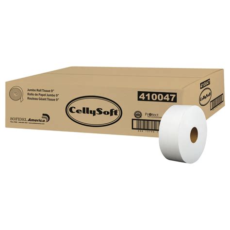 Empress Jumbo Tissue 9 2Ply White 12 Rolls