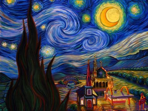 Starry Night Desktop Backgrounds Wallpaper Cave