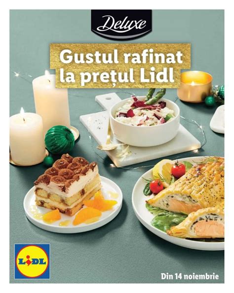 Catalog Lidl Deluxe Noiembrie Decembrie Oferta Lidl