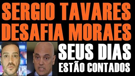 S Rgio Tavares Parte Pra Cima De Moraes Youtube