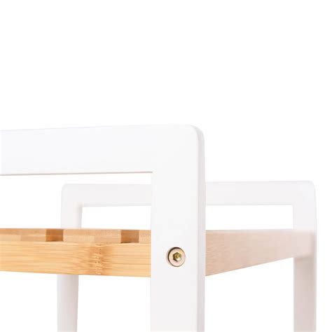Three Tier Multipurpose Bamboo Rack Storage Shelf By Momentum