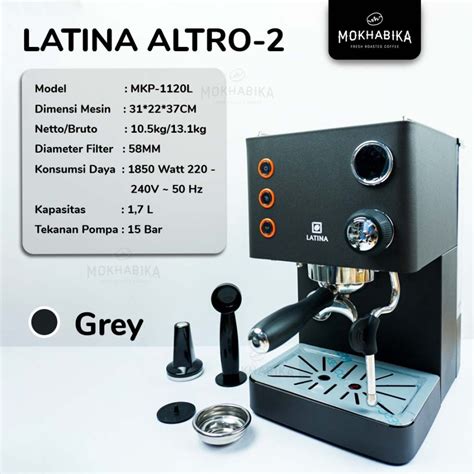 Jual Mesin Kopi Espresso Latina Altro Pid Single Boiler Semi Pro