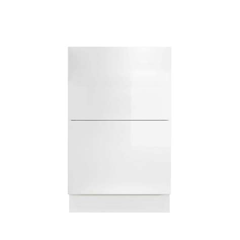 Lifeart Cabinetry Valencia Assembled 30 In W X 24 In D X 34 5 In H In Gloss White Plywood