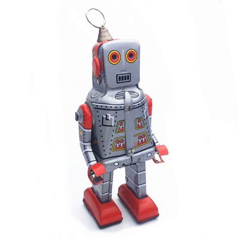 Juguetes Vintage para niños Robots de hojalata Colección para el