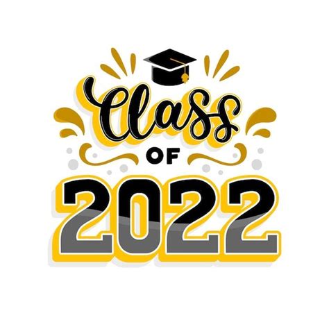 Free Vector Hand Drawn Class Of Lettering Graduation Images